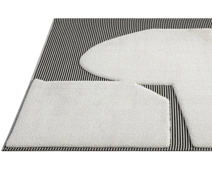 NAVAJO - Tapis 5 x 8 géométrique texturé