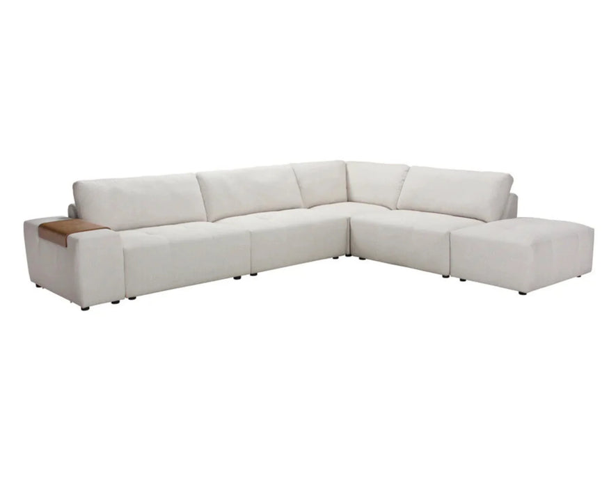 PHILIPPE - Sofa modulaire 145" crème