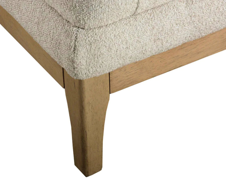 LUCA - Sofa 3 places 84" crème