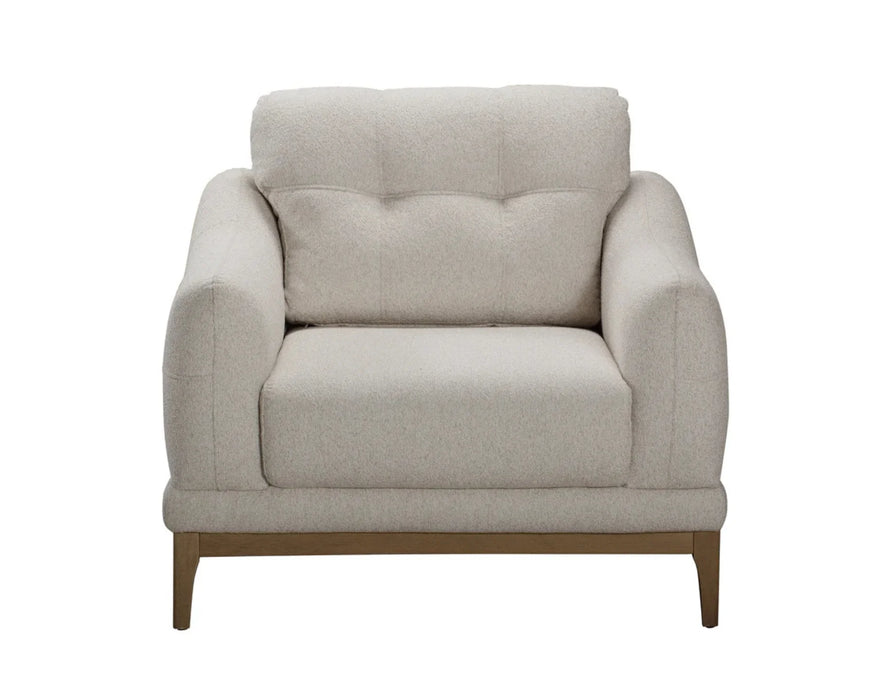 LUCA - Fauteuil 39" crème