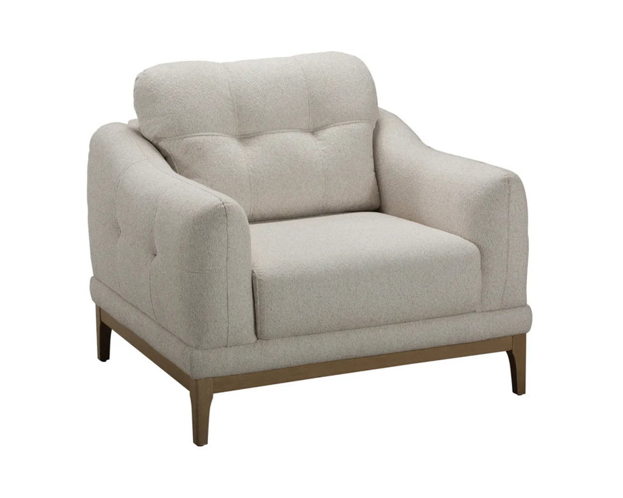 LUCA - Fauteuil 39" crème