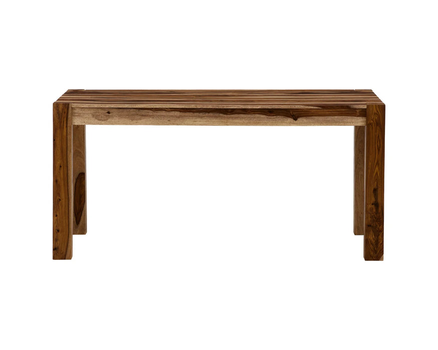 TAJA - Table à manger en bois sheesham massif