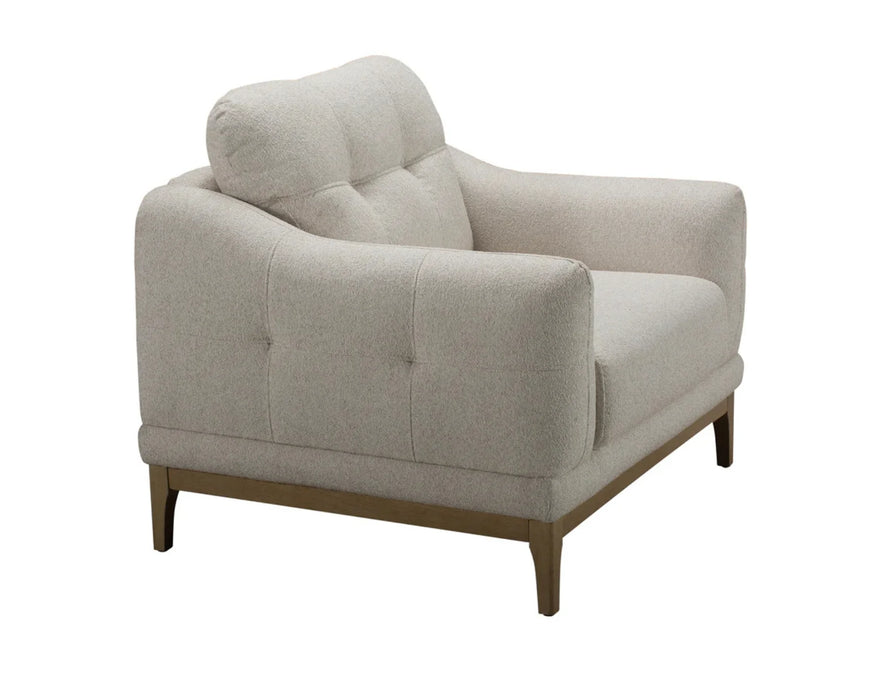 LUCA - Fauteuil 39" crème