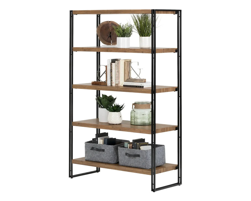 GIMETRI - Étagère 62" à 5 tablettes fixes