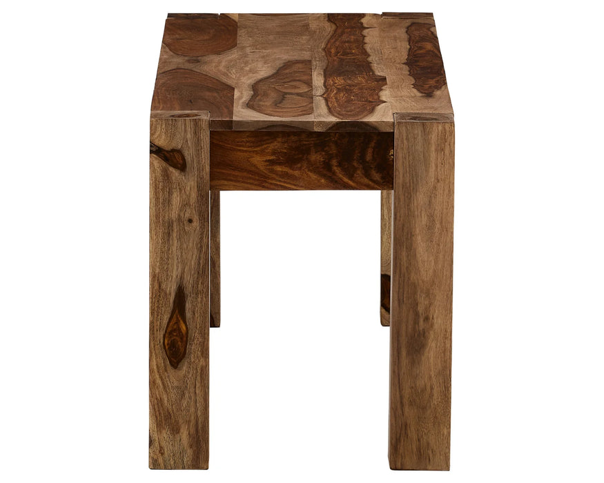 TAJA - Banc de salle à manger en bois sheesham