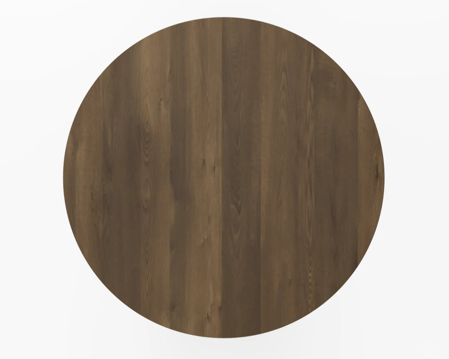 KALLA - Table à manger 48" ronde noyer foncé