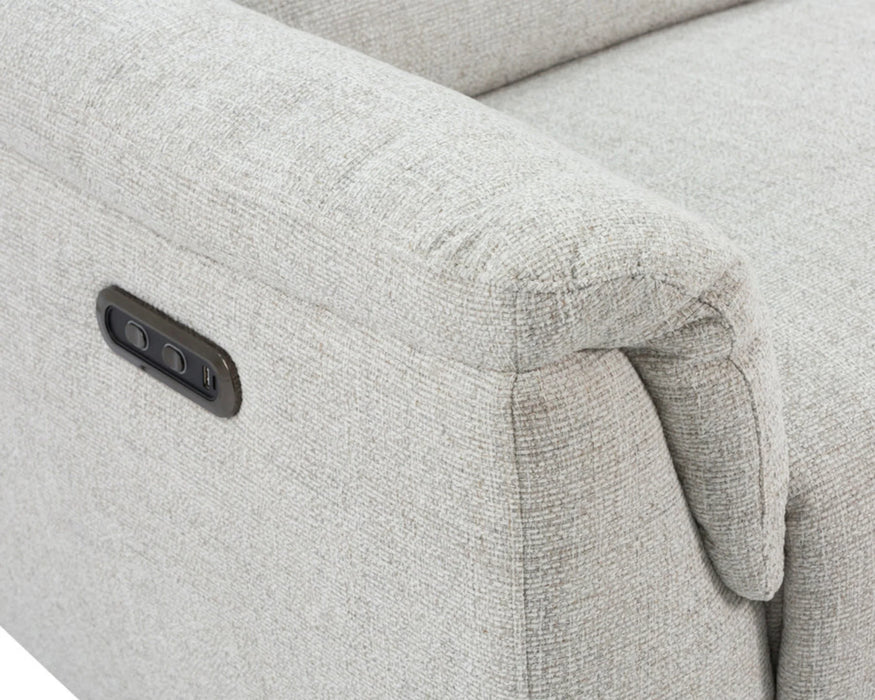 CAIN - Fauteuil 36" inclinable gris perle