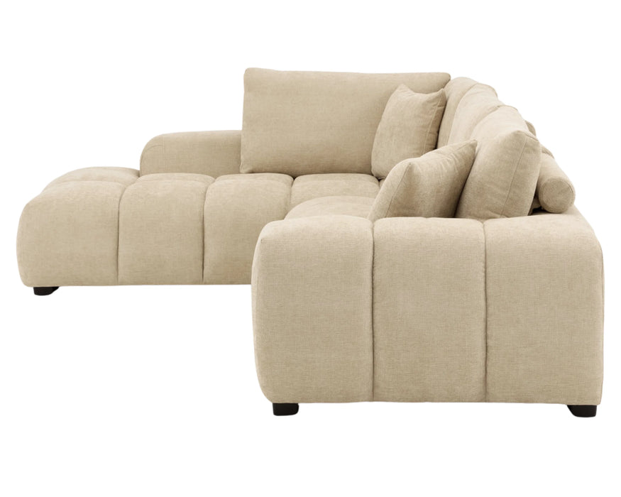 CIELLO - Sofa sectionnel 120" beige