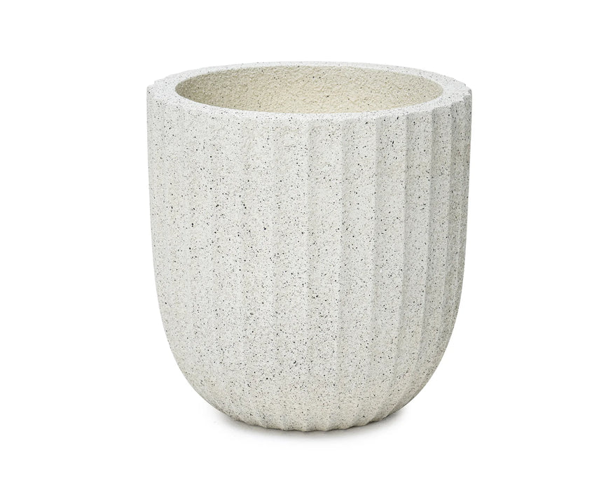 BEACH - Pot décoratif intérieur 12" beige