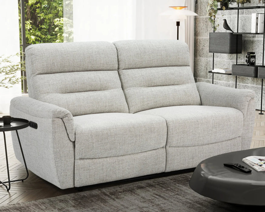 CAIN - Sofa 76" inclinable gris perle