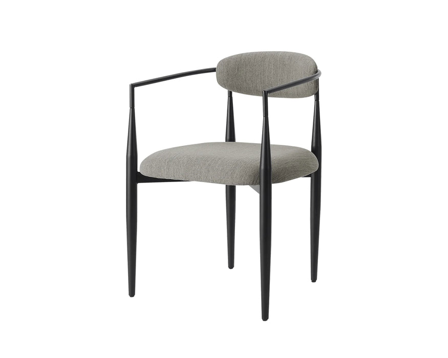 NOX - Contemporary Grey Kitchen Chair