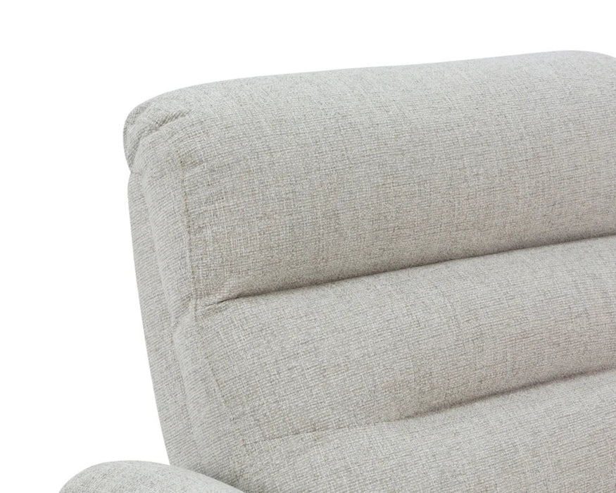 CAIN - Sofa 76" inclinable gris perle