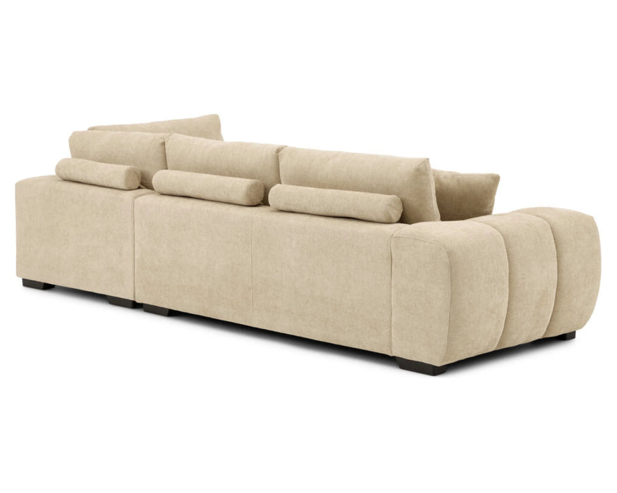 CIELLO - Sofa sectionnel 120" beige