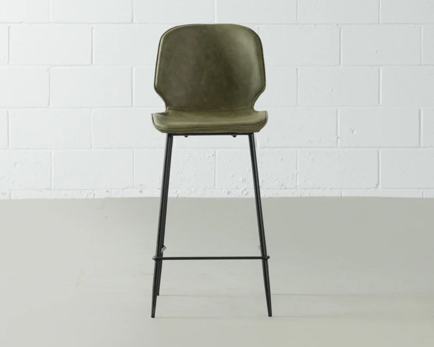 MONROE - Tabouret de bar vert