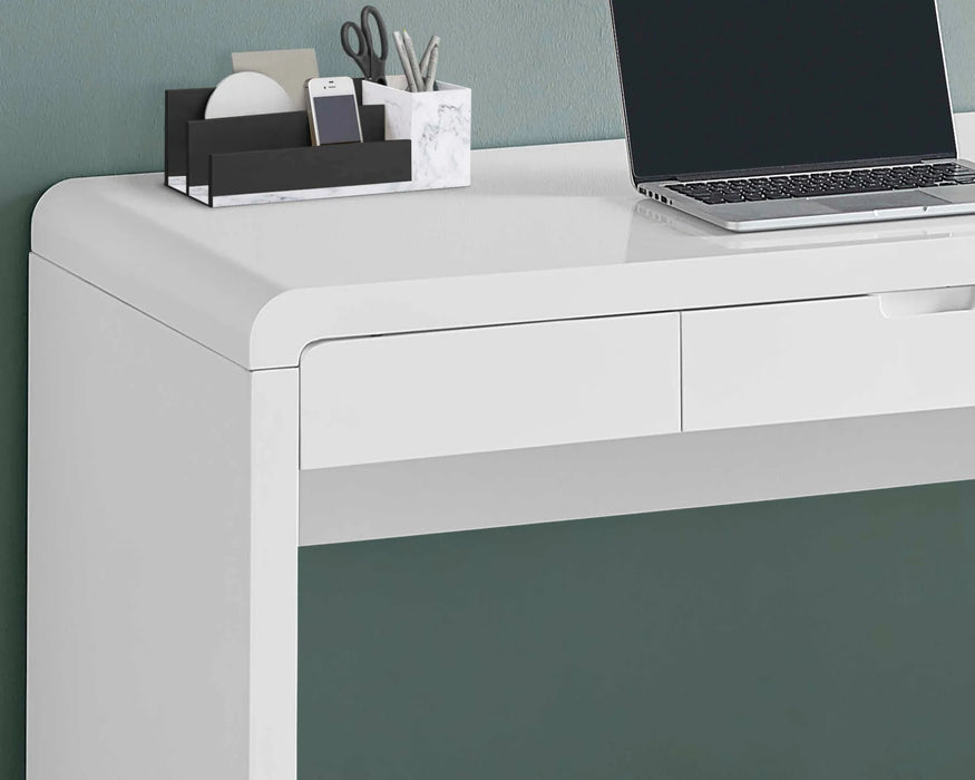 SARAH - Bureau 48" avec tiroir blanc