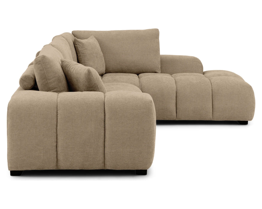 CIELLO - Sofa sectionnel 120" taupe