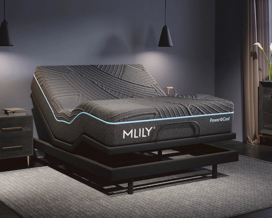 POWERCOOL - Matelas rafraîchissant hybride 11" ferme