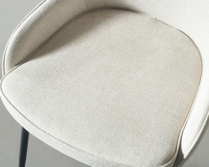 JOLIE - Chaise de cuisine gris