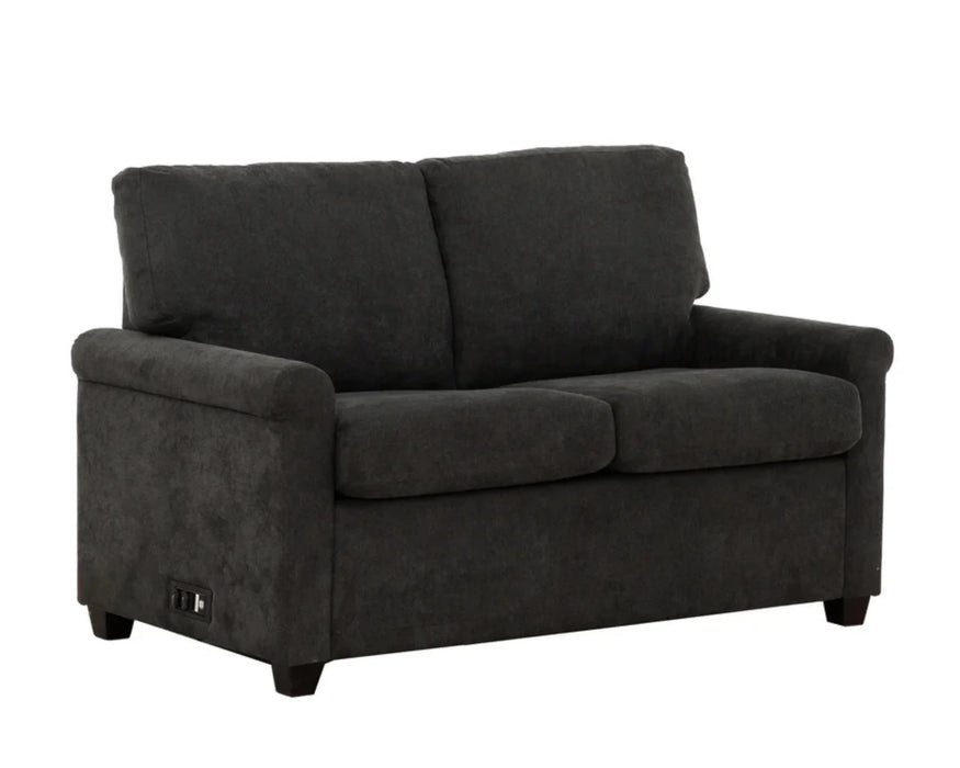 CHICO - Sofa lit 55" noir