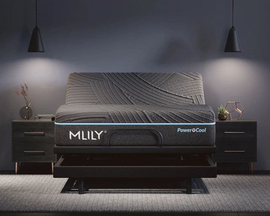 POWERCOOL - Matelas rafraîchissant hybride 11" ferme