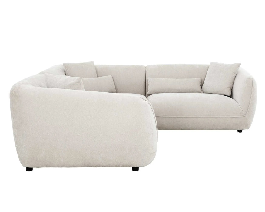 BALIN - Sofa modulaire 115" taupe