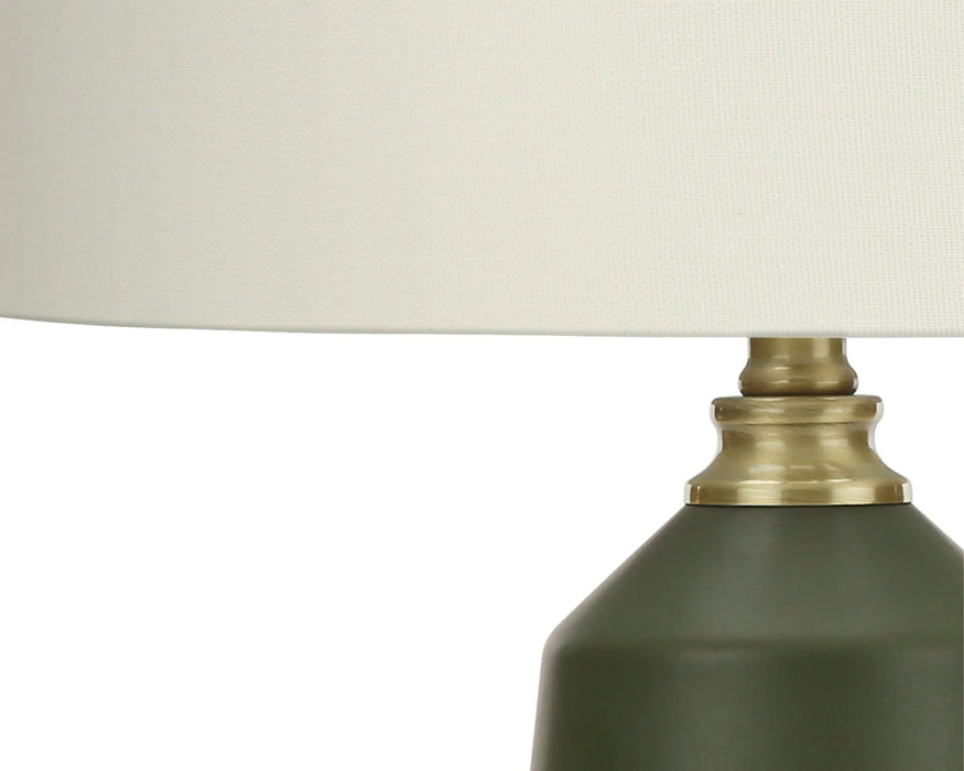 VERDE - Lampe de table en céramique verte