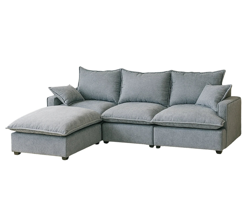 AUDREY - Modulaire 105" 4 morceaux gris