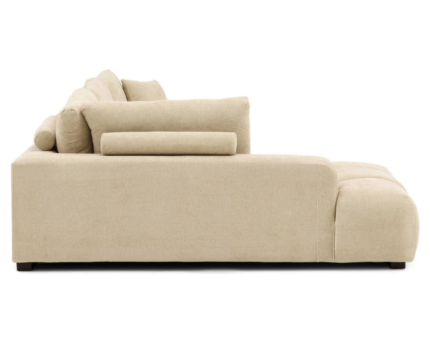 CIELLO - Sofa sectionnel 120" beige
