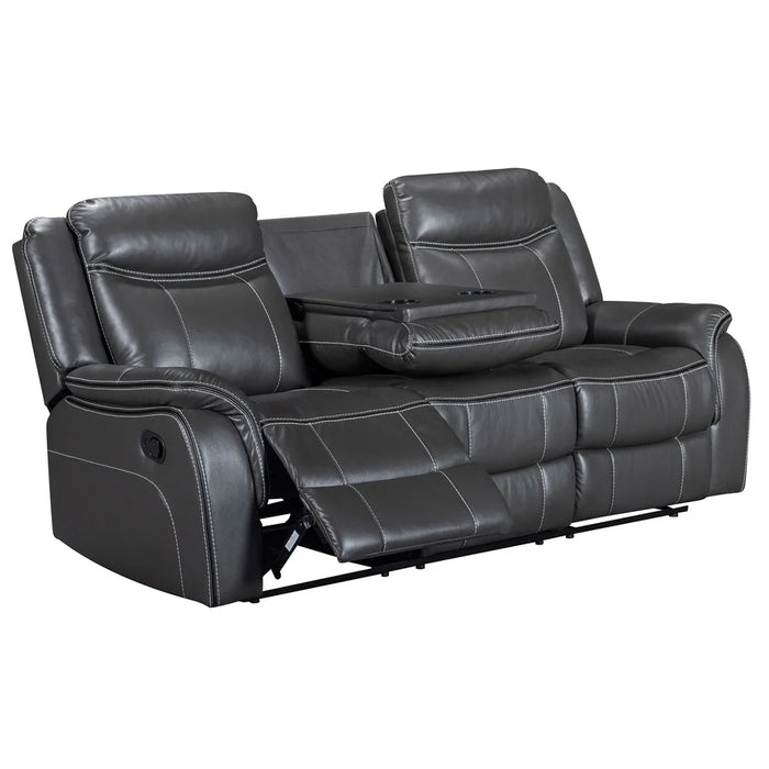 ANDERS - Sofa inclinable 3 places