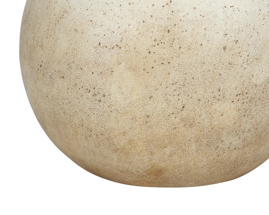 HALO - Lampe de table béton beige 20"H