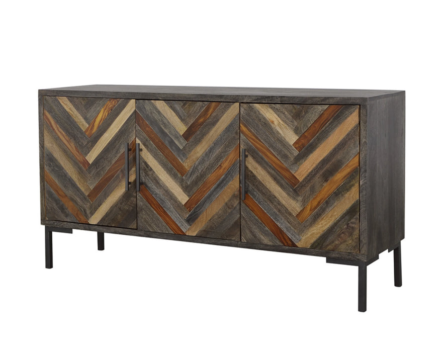 MISTY - Buffet 60" bois massif