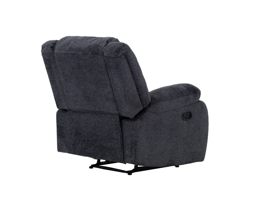 MATTHEW - Fauteuil 40" inclinable et berçant coeur de minuit