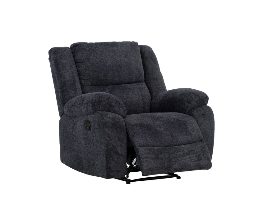 MATTHEW - Fauteuil 40" inclinable et berçant coeur de minuit