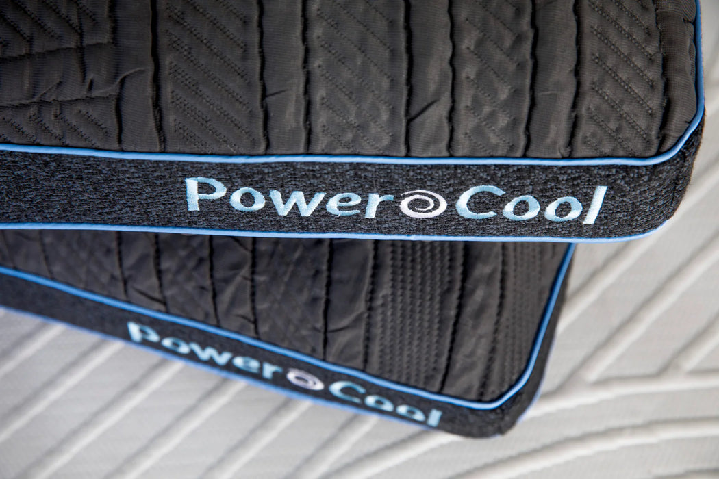 POWERCOOL – Oreiller en mousse à mémoire infusée rafraîchissant