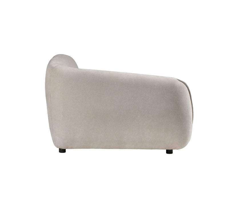 BALIN - Left chair 52" taupe