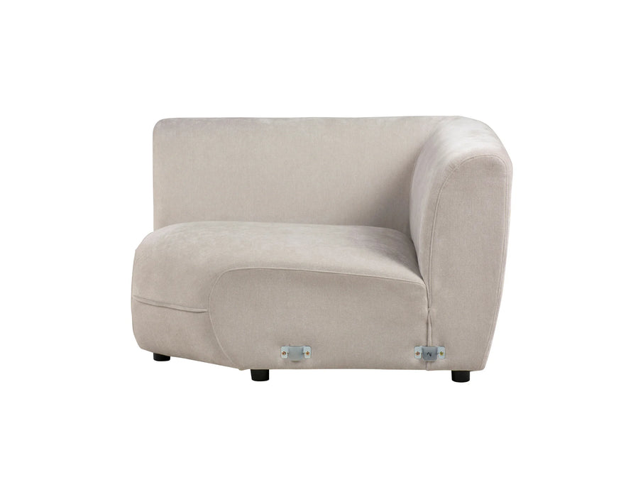 BALIN - 48" taupe corner