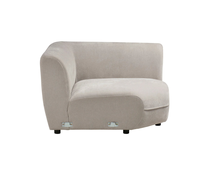 BALIN - 48" taupe corner