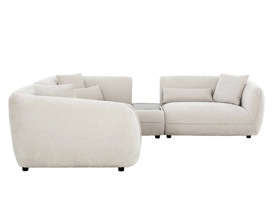 BALIN - Sectionnel 100" modulaire en coin