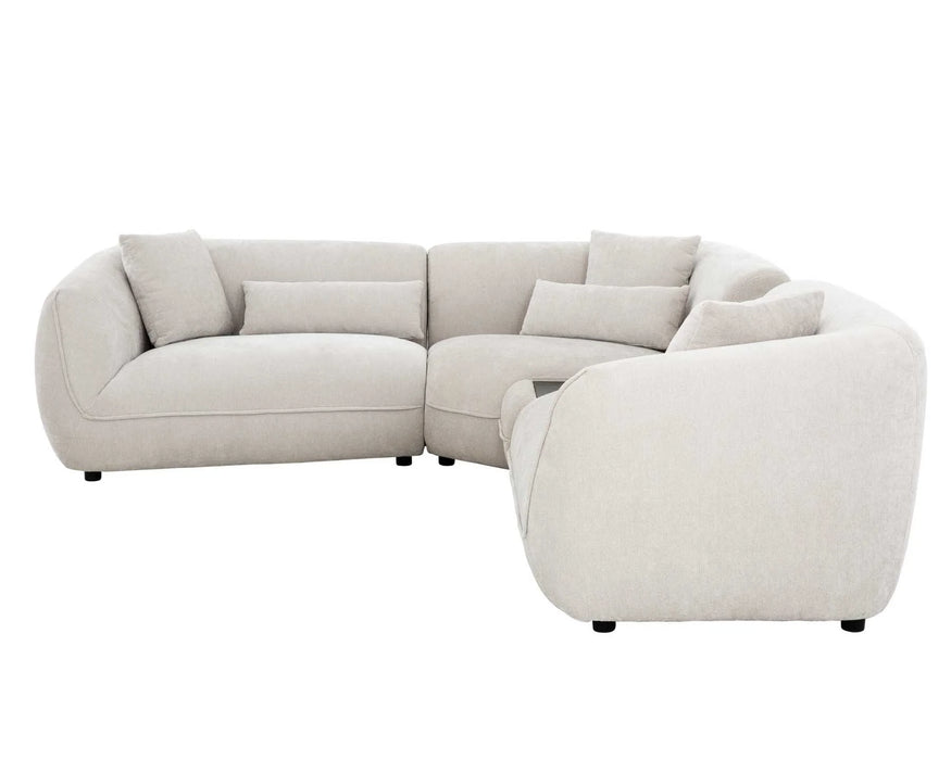 BALIN - Sectionnel 100" modulaire en coin