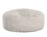 Pouf géant BALA ivoire, vue de face