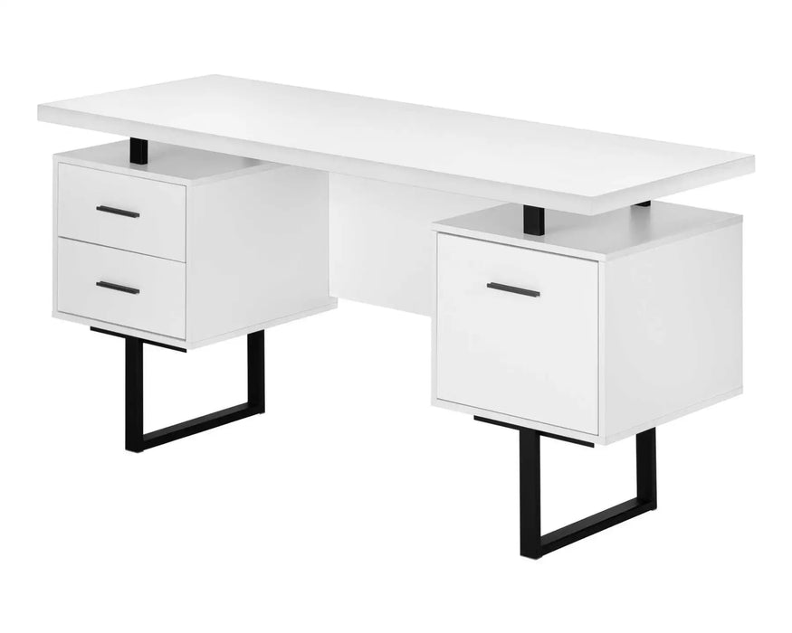 MUNSON - bureau 60" avec tiroirs