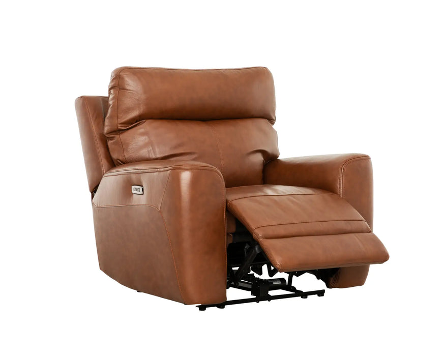 LOUIS - Fauteuil 42" motorisé orange tanné