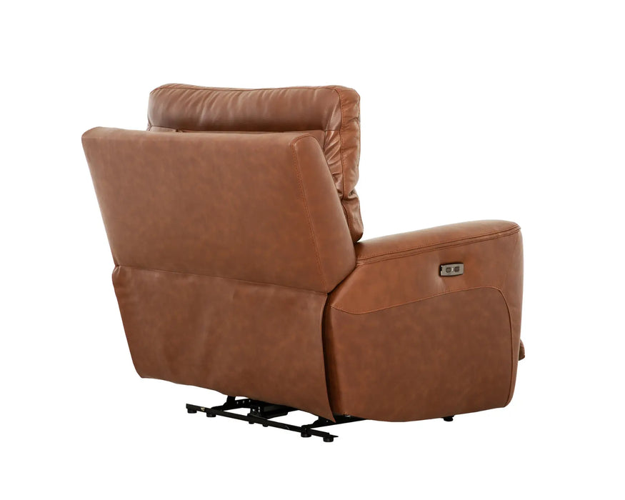 LOUIS - Fauteuil 42" motorisé orange tanné