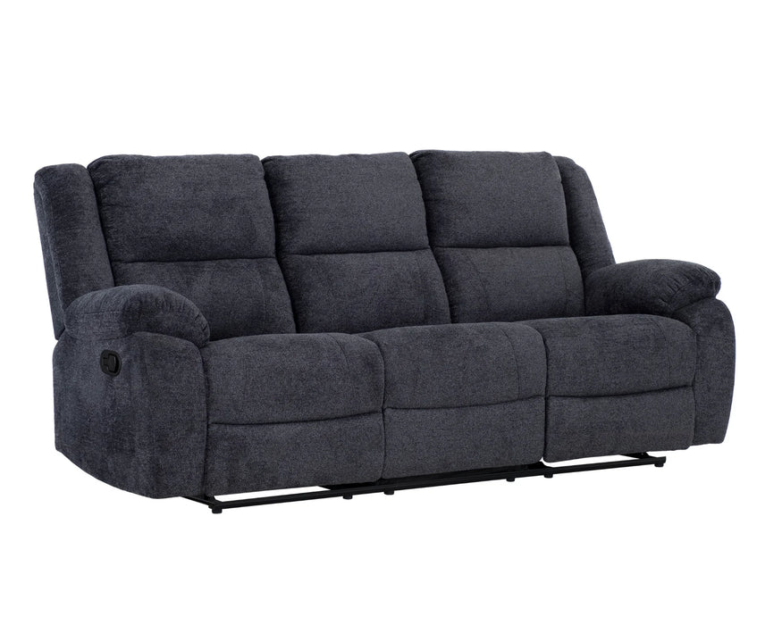 MATTHEW - Sofa 87" inclinable coeur de minuit