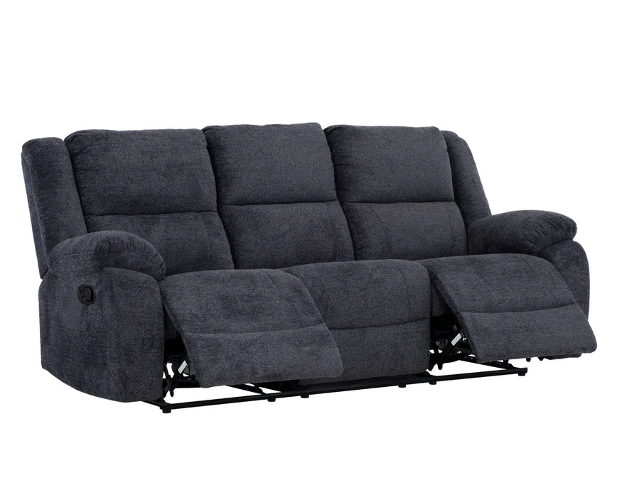 MATTHEW - Sofa 87" inclinable coeur de minuit