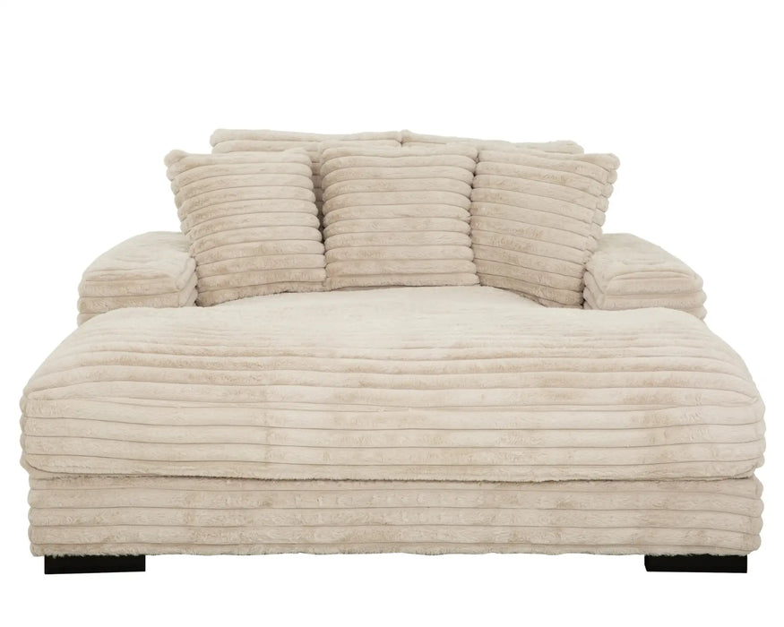 MELLOW - Chaise longue 58" corduroy