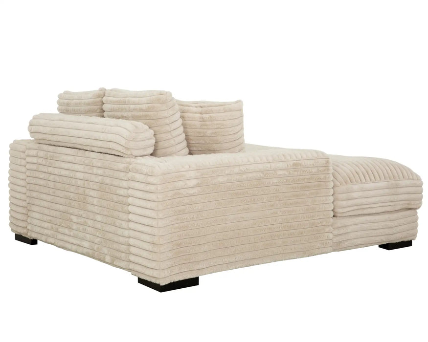 MELLOW - Chaise longue 58" corduroy