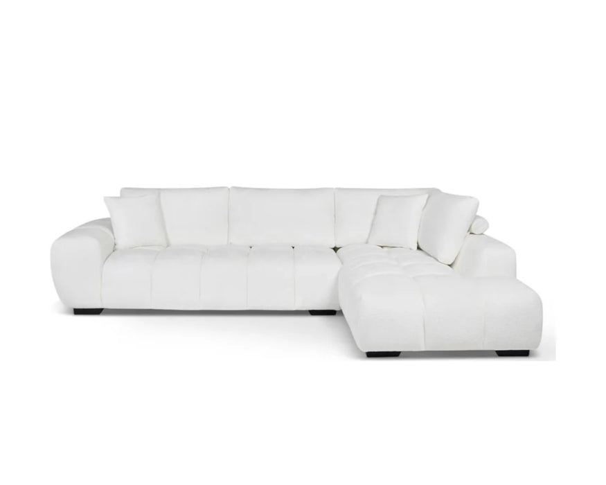 CIELLO - Sofa sectionnel 120'' blanc