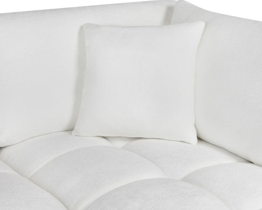 CIELLO - Sofa sectionnel 120'' blanc