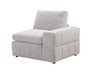 Module droit du sofa modulaire ENZO greige clair
